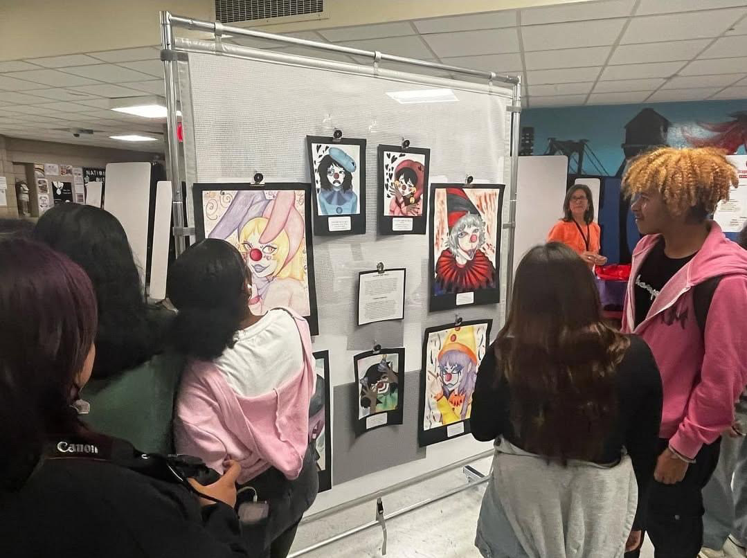 Art Gallery In John Dewey High School. (2022)